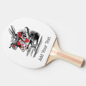 Trumpeter-Alice im Wunderland Tischtennis Schläger (Seitenansicht)