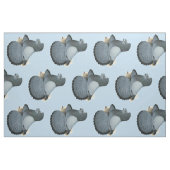 Trumpeter Pigeon Blue Barless Stoff (Fat Quarter (45,7 x 55,9 cm))