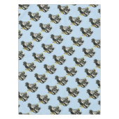 Trumpeter Pigeon Dark Splash Tischdecke (Vorderseite)