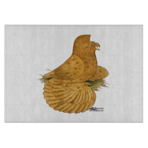 Trumpeter Pigeon Deroy Schneidebrett