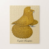 Trumpeter Pigeon Yellow Puzzle (Vertikal)