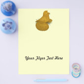 Trumpeter Pigeon Yellow Self Flyer (Einzeln)