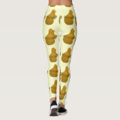Trumpeter Pigeon Yellow Self Leggings (Rückseite)