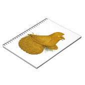 Trumpeter Pigeon Yellow Self Notizblock (Linke Seite)
