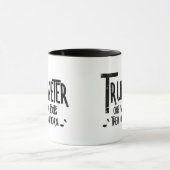 Trumpeter Rough Text Tasse (Zentrum)