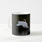 Trumpeter Swan Kaffeetasse (Vorderseite Links)