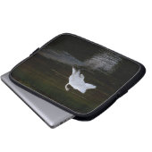 Trumpeter Swan Laptopschutzhülle (Vorne Knopf)
