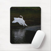 Trumpeter Swan Mousepad (Mit Mouse)