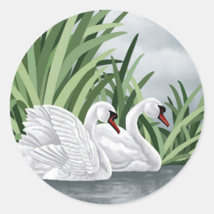 Trumpeter Swan Stickers