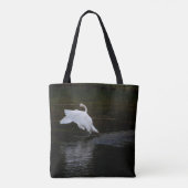 Trumpeter Swan Tasche (Rückseite)