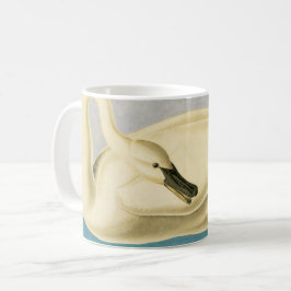 Trumpeter Swan von John James Audubon, Vintager Bi Kaffeetasse