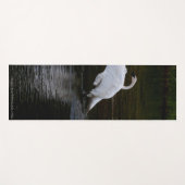 Trumpeter Swan Yogamatte (Vorderseite (Horizontal))