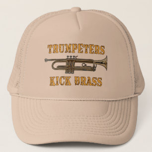 Trumpeters Kick Brass-Hut Truckerkappe