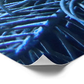 Trumpetfish in Utila Poster (Ecke)