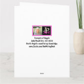 Trumpets der unsicheren BIG-Karte für Engel Karte (Rückseite)