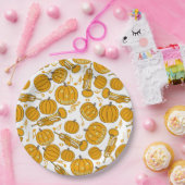 Trumpets Musiknote Pumpkins Pappteller (Party)