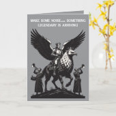 Trumpets of the Infernal Duke Murmur Karte (Gelbe Blume)