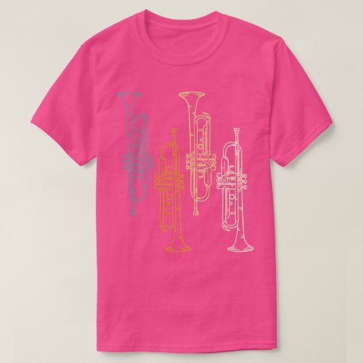 Trumpets Vintag T-Shirt (Design vorne)
