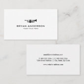 Trumpett-Visitenkarte Visitenkarte (Vorne/Hinten)