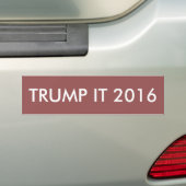 TRUMPF 2016 AUTOAUFKLEBER (Auf Auto)