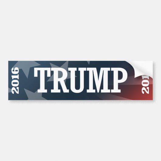 TRUMPF 2016 AUTOAUFKLEBER (Vorne)