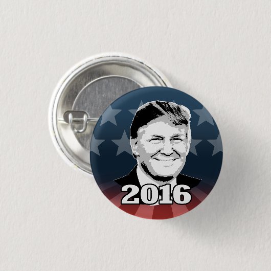 Trumpf 2016 button (Vorne & Hinten)