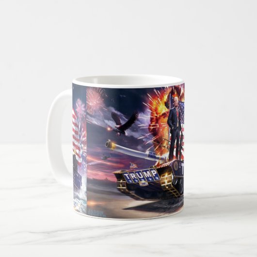 TRUMPF 2016 KAFFEETASSE (Vorderseite Links)