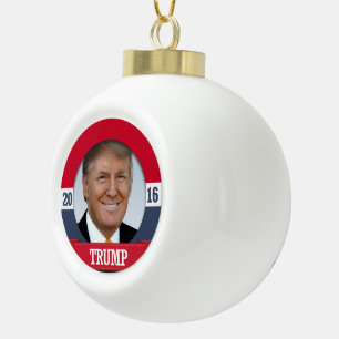 Trumpf 2016 keramik Kugel-Ornament