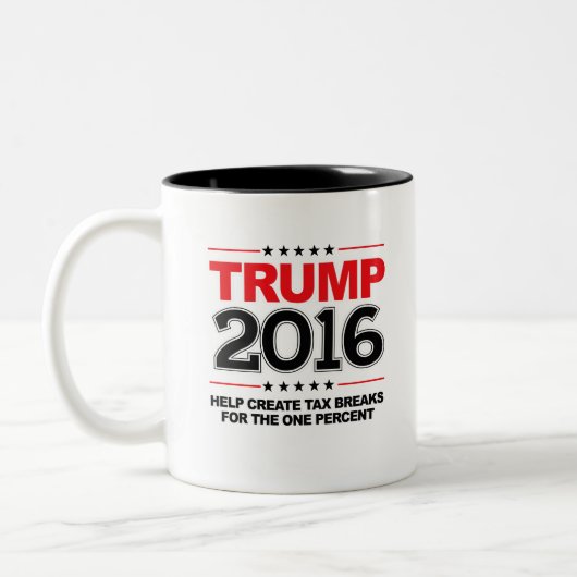 TRUMPF 2016 - Schaffen Sie Steuerfreijahre für das Zweifarbige Tasse (Links)