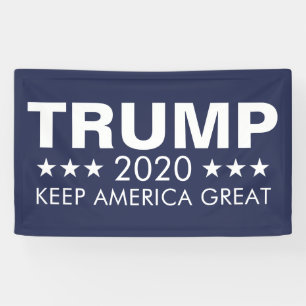 Trumpf 2020 behalten Amerika groß Banner