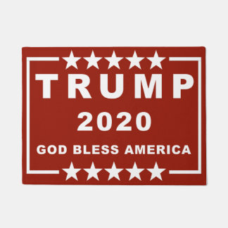 TRUMPF 2020 - GOTT SEGNEN AMERIKA 18" x 24" Fußmatte