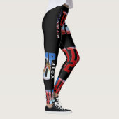 Trumpf 2020 ROTE WELLEN-LEGGINGS Leggings (Rechts)