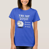 Trumpf 2020 - weil das Denken hart ist! T-Shirt (Vorderseite)