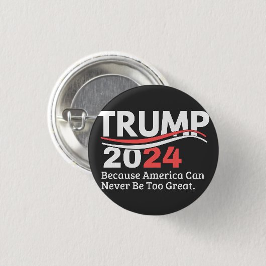 Trumpf 2024 button (Vorne & Hinten)