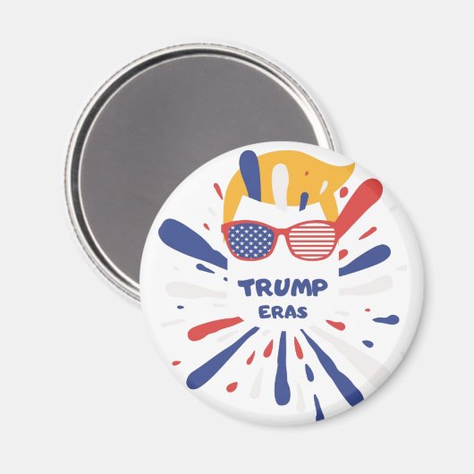 Trumpf-Abstimmung Magnet (Vorderseite/Rückseite)