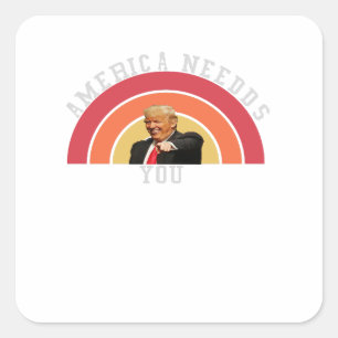 Trumpf Amerika braucht deine Sticker