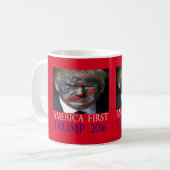 TRUMPF AMERIKA ERSTE 2016 Kaffee-Tasse Kaffeetasse (Vorderseite Links)