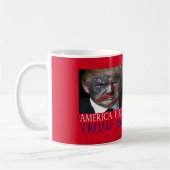 TRUMPF AMERIKA ERSTE 2016 Kaffee-Tasse Kaffeetasse (Links)