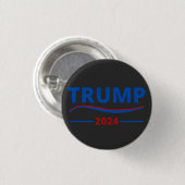 Trumpf Amerika zurück Button (Vorne & Hinten)