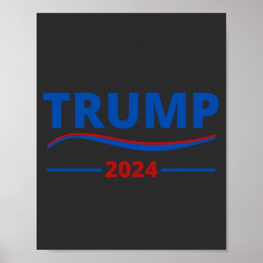 Trumpf Amerika zurück Poster (Vorne)