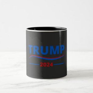Trumpf Amerika zurück Zweifarbige Tasse