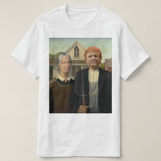 Trumpf - amerikanisches gotisches T-Shirt (Design vorne)