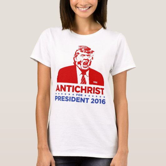 TRUMPF-ANTICHRIST für PRÄSIDENT 2016 Frauen T-Shirt (Vorderseite)