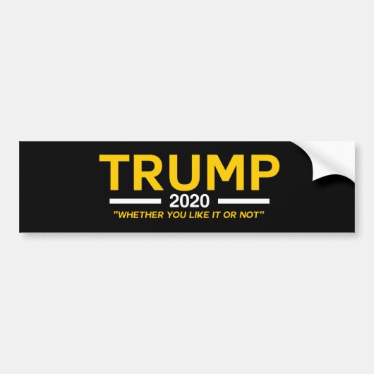 Trumpf-Autoaufkleber 2020 Autoaufkleber (Vorne)