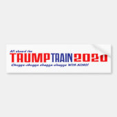 Trumpf-Autoaufkleber 2020 Autoaufkleber (Vorne)