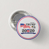 Trumpf behalten großen wieder 2020 USA Knopf Button (Vorne & Hinten)