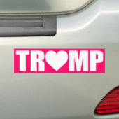 ""TRUMPF" BUCHSTABIERT MIT HERZEN " AUTOAUFKLEBER (Auf Auto)