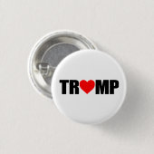 ""TRUMPF" BUCHSTABIERT MIT HERZEN " BUTTON (Vorne & Hinten)