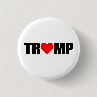 ""TRUMPF" BUCHSTABIERT MIT HERZEN " BUTTON