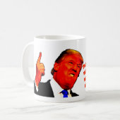 Trumpf Covfefe Tasse (Vorderseite Links)